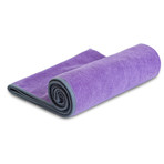 Hot Yoga Towel // Purple + Charcoal