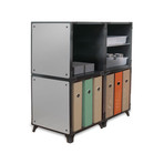 Mini-Office Supply Station // Aluminum (Black)