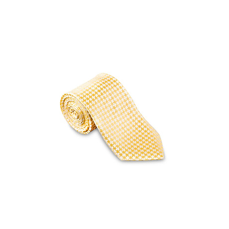 Magnetic Tie // Gold Petal Jacquard