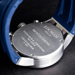 Montecristo Classic Chronograph // White (Blue Strap)