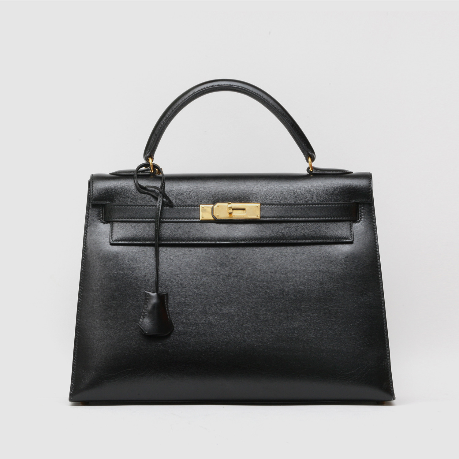 Hermès Kelly 30 Black Bag // c - Vintage Hermès - Touch of Modern