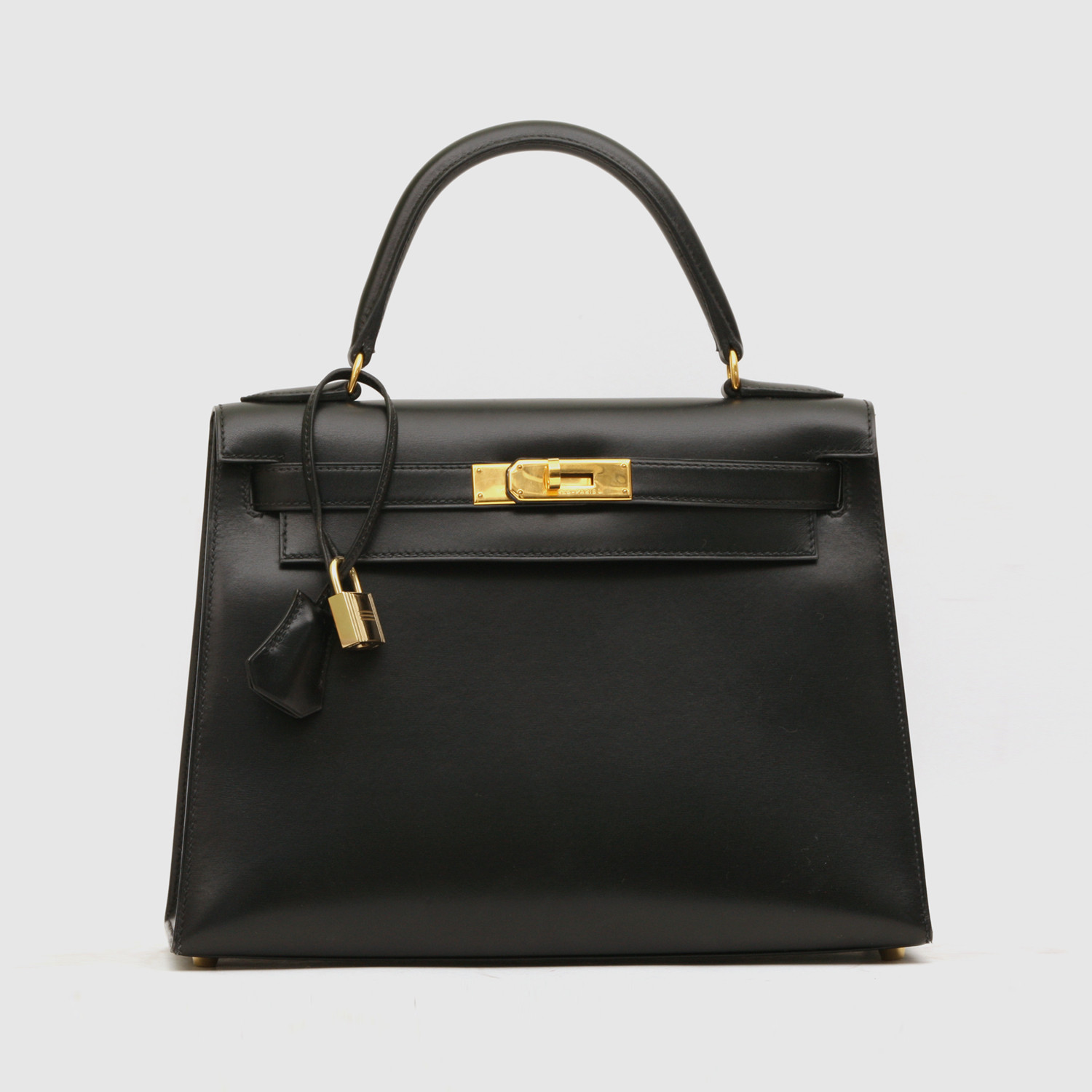 Hermès Kelly 30 Black Bag // b - Vintage Hermès - Touch of Modern