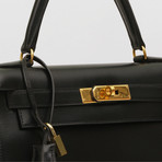 Hermès Kelly 30 Black Bag // b