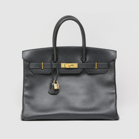Hermès Birkin 35 Epsom Dark Grey Bag