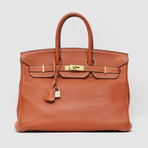 Hermès Birkin // Epsom Orange Box Calf Leather