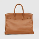 Hermès Birkin 35 Epsom Gold Bag // d