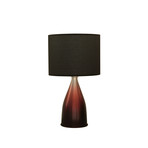 Tina Lamp // Plum & Black