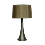 Flamingo Lamp // Charcoal & Driftwood