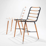 Geek Single Chair // White