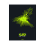 Houston Radiant Map (Red, Black)