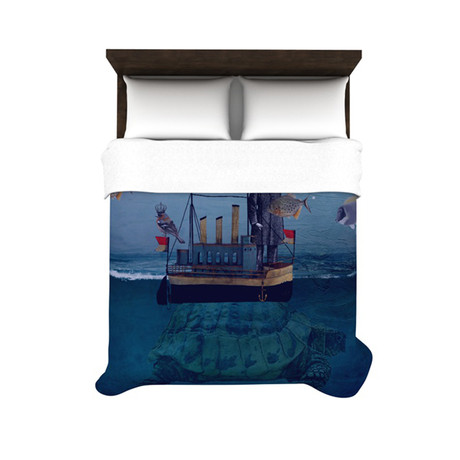 Suzanne Carter "The Voyage" Duvet Cover (Twin: 68" x 88")