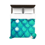 Theresa Giolzetti "Mermaid Tail" Duvet Cover (Twin: 68" x 88")
