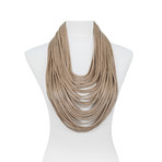Scarf-lace // Solid (Pale Carmine)
