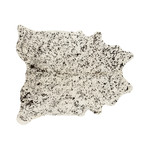 Painted Cowhide // Light Splatter