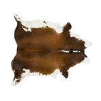 Natural Cowhide // Brown & White