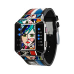 Art Edition // Romero Britto w/ Multi-Colored Leather