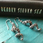 Silver Tentacle Earrings