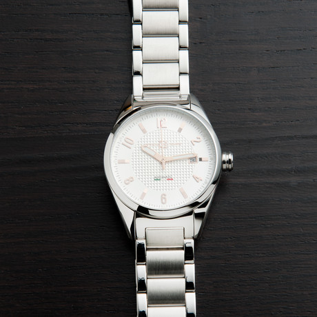 Elegance Automatic // Stainless Steel + White