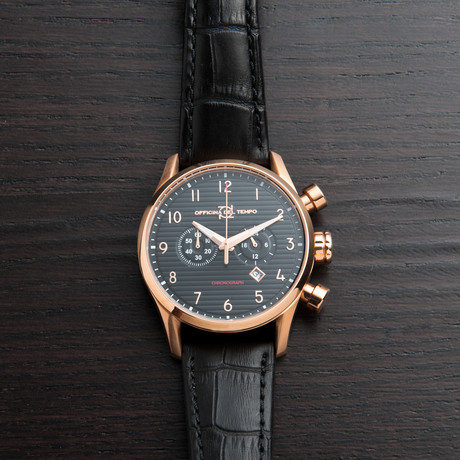 Style // Black Leather + Rose Gold