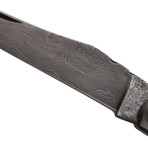 92 Gram Damascus Steel Laguiole Knife