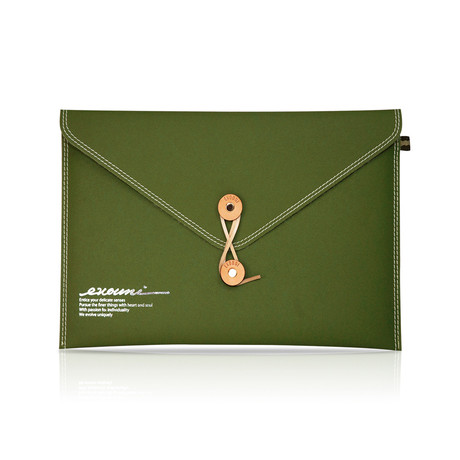 Non-Tear Envelope for MacBook Air // Olive Green (11")