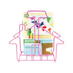Magazine 'Home Sweet Home' Rack (Pink)