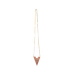 Mini Tipi Hammered Copper Necklace