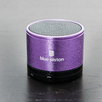 Logiix Blue Piston Wireless Bluetooth Speaker // Purple