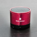 Logiix Blue Piston Wireless Bluetooth Speaker // Red