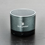 Logiix Blue Piston Wireless Bluetooth Speaker // Gunmetal