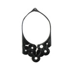 Leia Blossoms Necklace (Black)