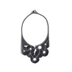 Leia Blossoms Necklace (Black)