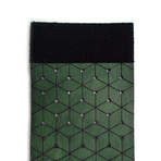 Point and Line III Cuff // Green (7"W)