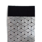 Point and Line III Cuff // Silver (7"W)