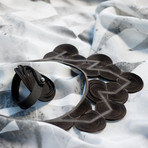 Peel Bracelet // Dark Grey (6.5"L x 3"W)