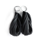 Peel Earrings (Black)