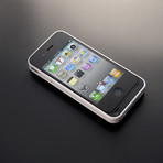 Powerwrap 4 Battery Case for iPhone 4/4S w/ Kickstand // White