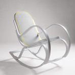 "Rock Me" Wooden Rocking Chair // White