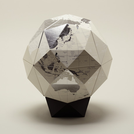 Platinum Geodesic Globe