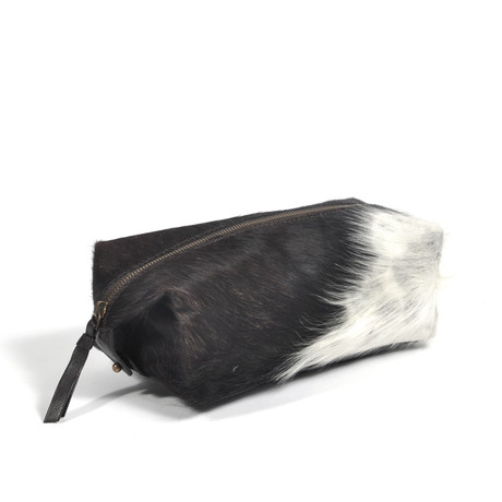 Cowhide Leather Dopp Kit Bag // ChLeaDopp006