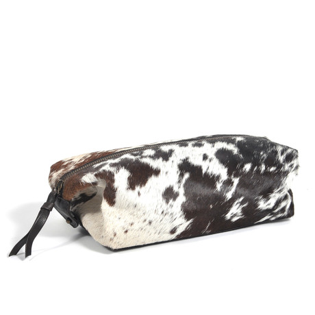 Cowhide Leather Dopp Kit Bag // ChLeaDopp005