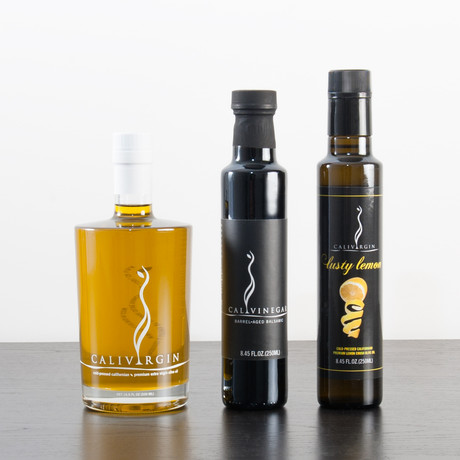 CaliVirgin Set of 3 // Olive Oil, Lemon, & Balsamic