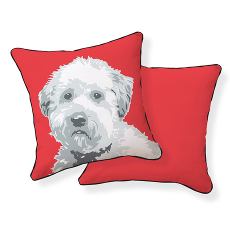 Wheaten Terrier Pillow
