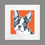 Classic Style // Boston Terrier Art Print (Print Only)