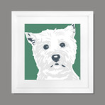 Classic Style // West Highland Terrier Art Print (Print Only)