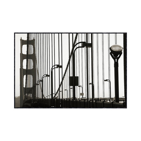 Golden Gate Bridge in Silhouette