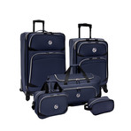 Beverly Hills Country Club Spinner Luggage Set // Set of 5 (Purple)