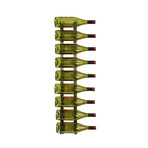 Wall Mounted Wine Rack // 9 Bottles