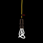 PLOG-IT Wall Plug // Black Cap + Yellow Cord