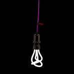 PLOG-IT Wall Plug // Black Cap + Purple Cord